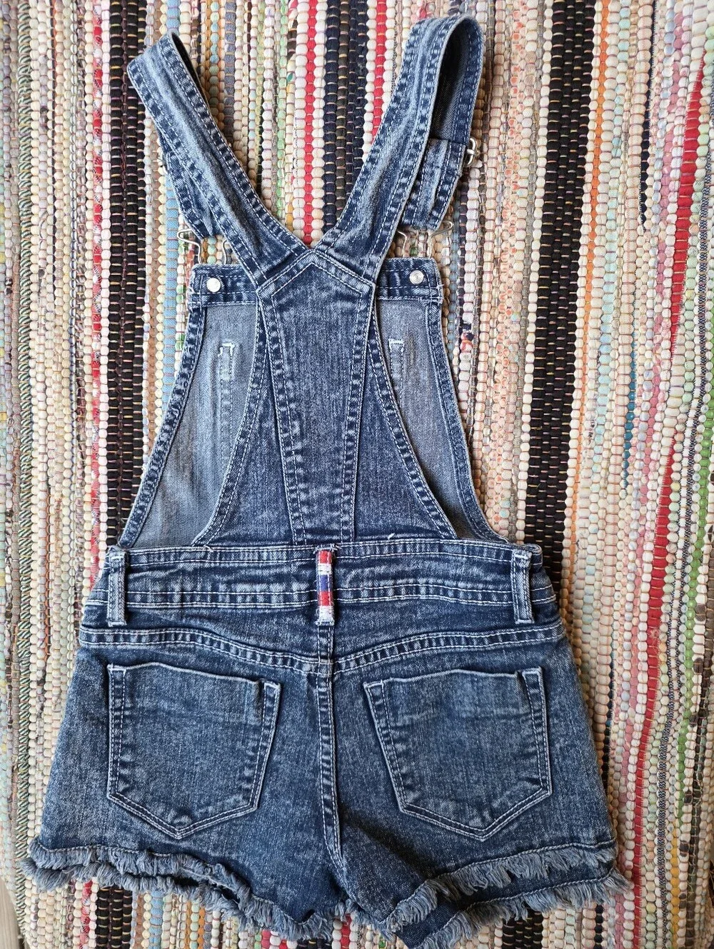 Jordache Dark Wash Blue Denim Kids Overalls